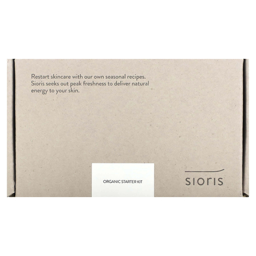 Sioris, Органический стартовый набор, 4 шт.
