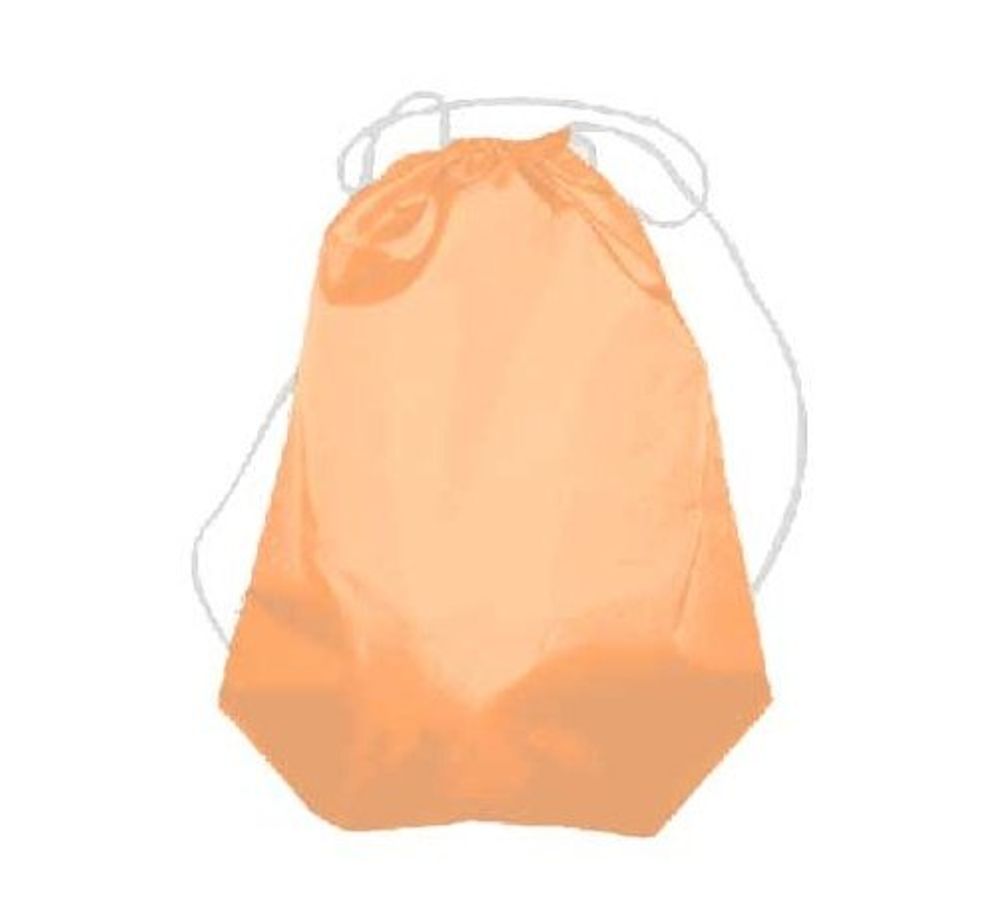 Мешок для сменной обуви, 1 отделение, ПЧЕЛКА, 340х420 мм, ткань, персиковый