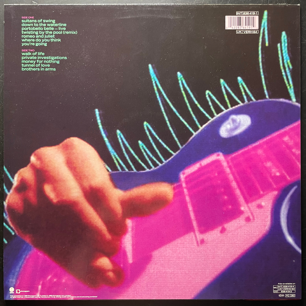 Dire Straits - Money For Nothing (Голландия 1988г.)