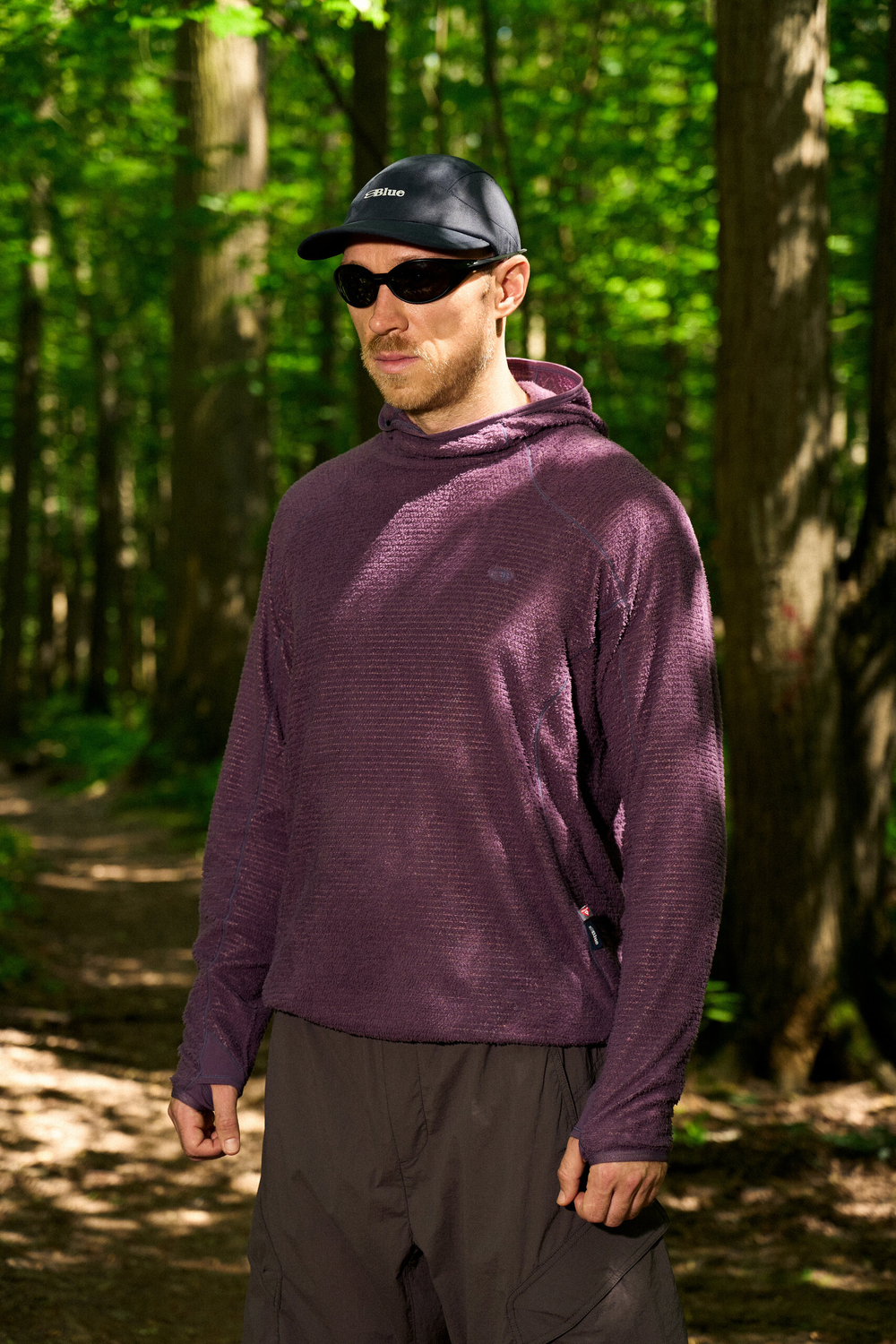 Худи Blue Monte Lightweight Hooded Fleece Shirt "Nyingchi Fruit Purple"
