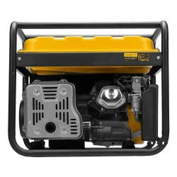 Генератор бензиновый DENZEL PS 80 EA, 8 кВт мощность и 445 см3 объем двигателя, 25 л объем топливного бака, электростартер и блок AVR, 3 розетки и выход тока USB 5 В, 946924