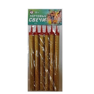 Холодный фонтан свеча для торта ТС 1860 (18 см)