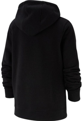 Кофта для мальчика теннисная Nike NSW Hoodie FZ Club B - черный