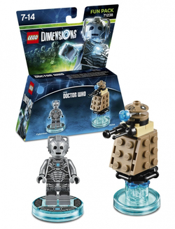 LEGO Dimensions: Fun Pack: Кибермен 71238 — Cyberman — Лего Измерения