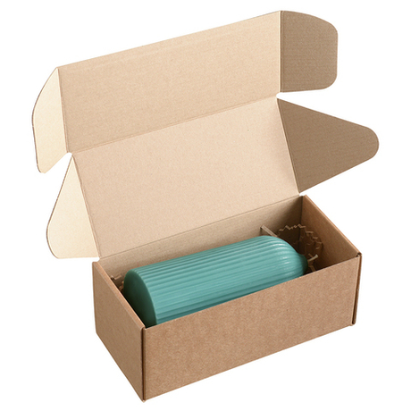 Свеча декоративная 16.5см Tkano Edge бирюзовая