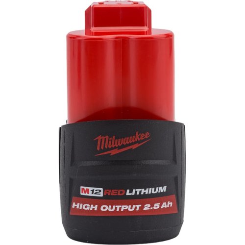 Аккумуляторная батарея Milwaukee M12 HB2.5  2.5Ач Li-Ion High Output
