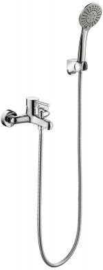 СМЕСИТЕЛЬ ДЛЯ ВАННЫ С КОРОТКИМ ИЗЛИВОМ BRAVAT SLIM F6332366CP-01-RUS