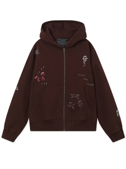 Толстовка С Капюшоном На Молнии Impules Zip Hoodie