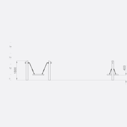 Одноместные Качели «LE-04.05-01»
