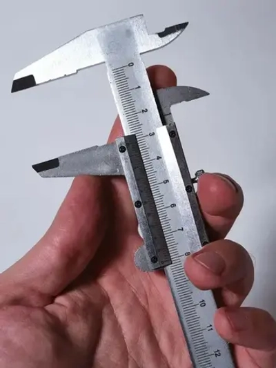 Штангенциркуль металлический с глубиномером, 150 мм