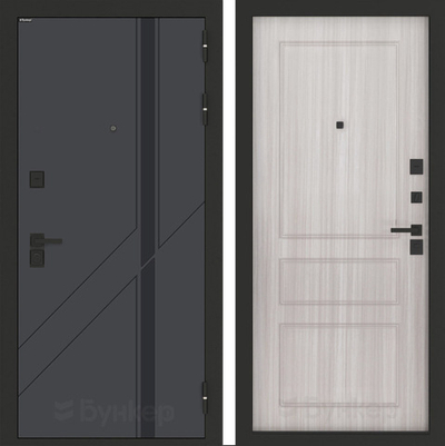 Входная дверь Бункер BN-12 - 03 Сандал белый