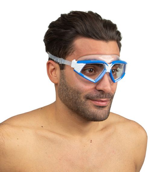 Очки-маска для плавания Seac Sonic синий/белый