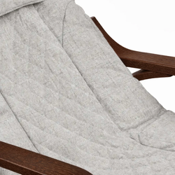 Массажное кресло-качалка Senzo Amaya Серое