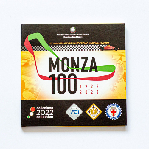Italy 2022 "Autodromo di Monza" Year Set – Including 5 Euro Silver Coin