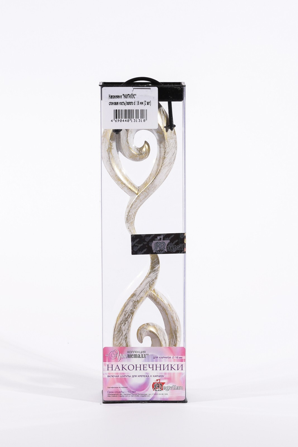 Наконечник АМ Наутилус 16мм, слоновая кость/золото