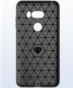 Чехол для LG V30S ThinQ (V30S+ ThinQ, V35 ThinQ) цвет Gray (серый), серия Carbon от Caseport