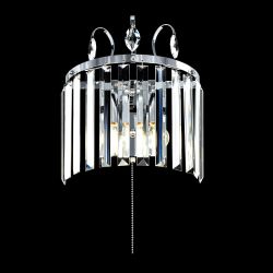 Citilux Инга CL335321 Бра хрустальное с выключателем Хром