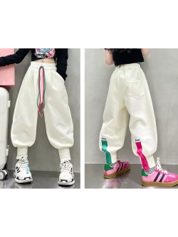 Джоггеры спортивные с цветными замками