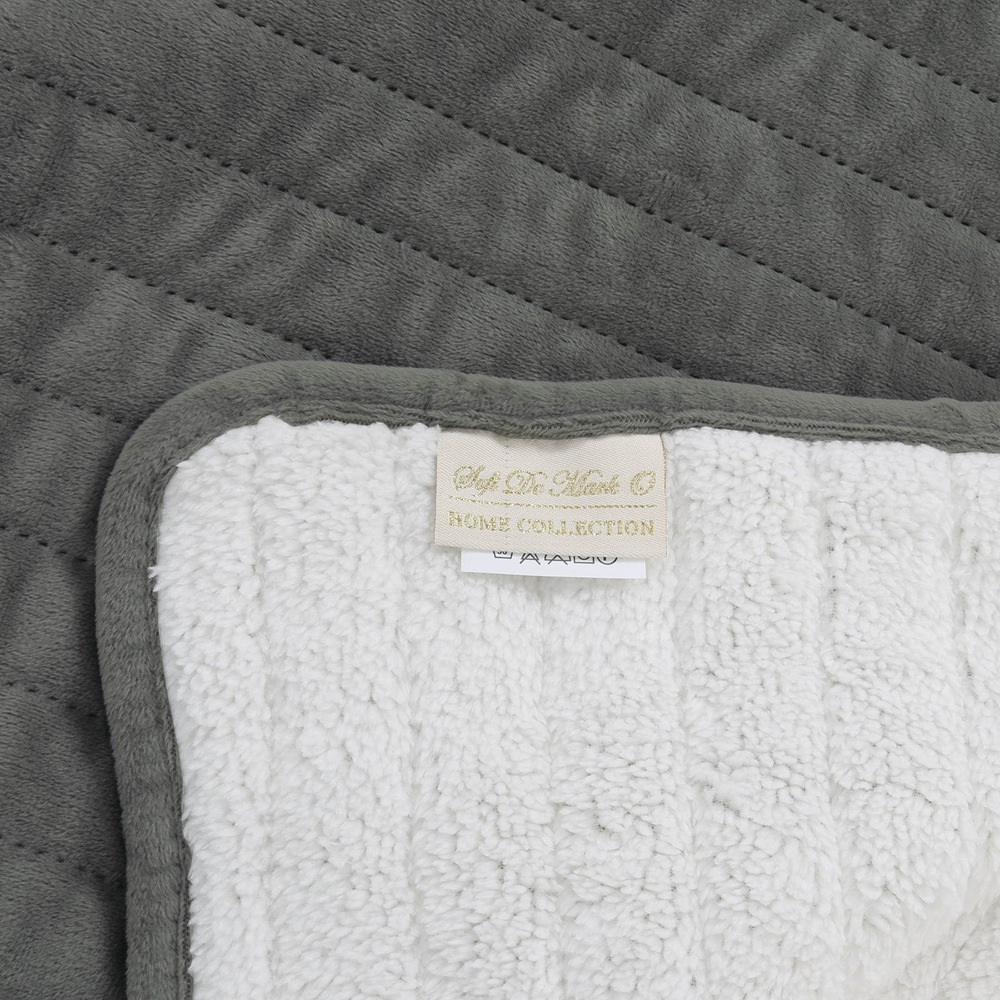 Плед 220х240 Sofi De MarkO Либерти темно-серый