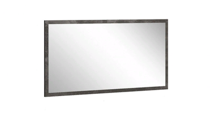 Зеркало к комоду комбинированному Клео Дуб Юкон/Ателье темное