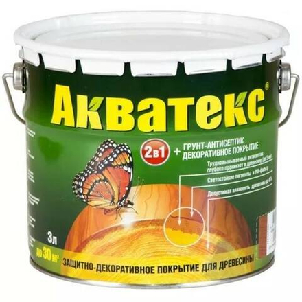 Покрытие защитно-декоративное Акватекс 2в1 Венге (2,7л)