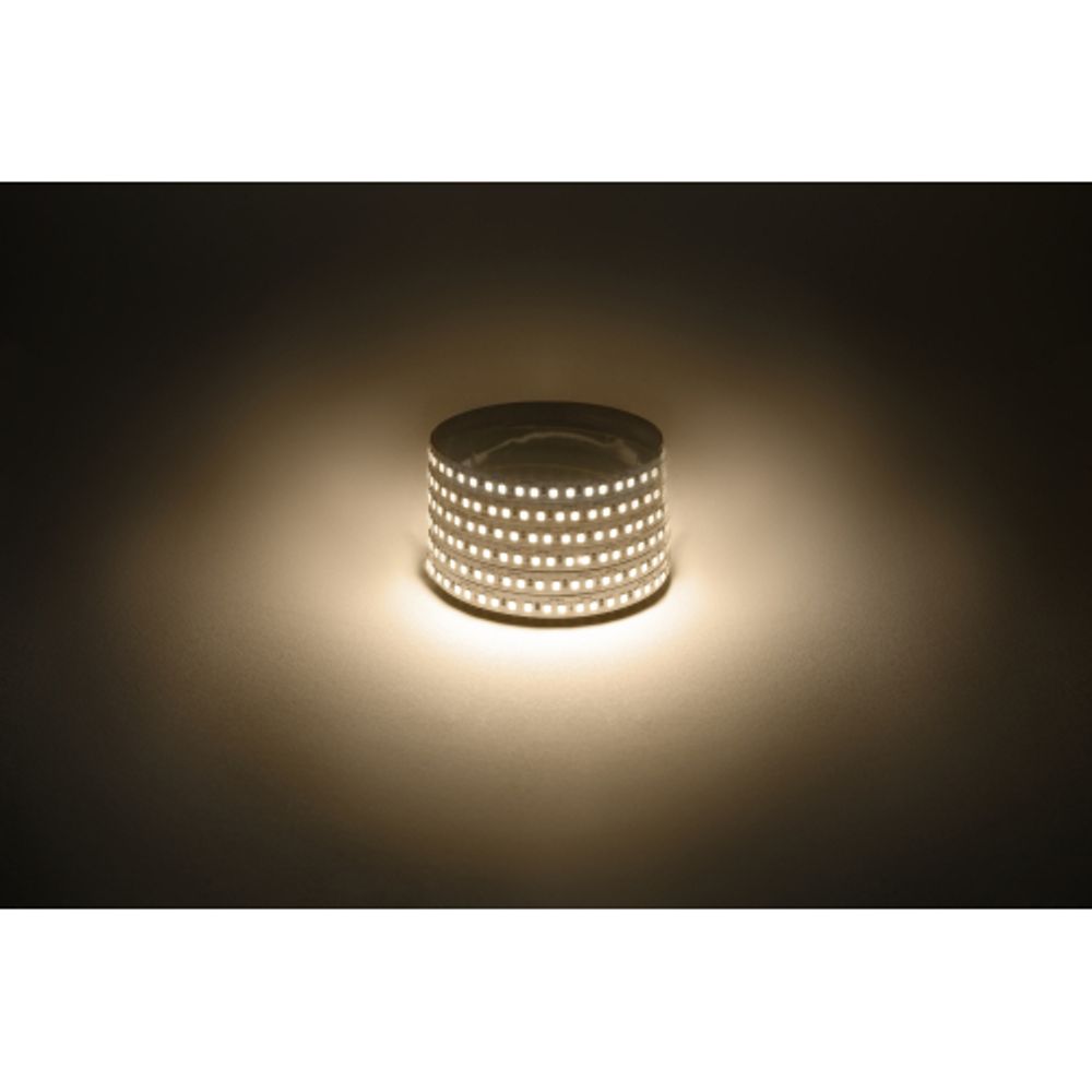 Светодиодная лента ЭРА LS2835 -14,4-180-12-3000K-IP20-1 year-5m теплый белый 5м