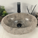 Раковина из мрамора Erozy Grey EM-64640 42*32*16 0190