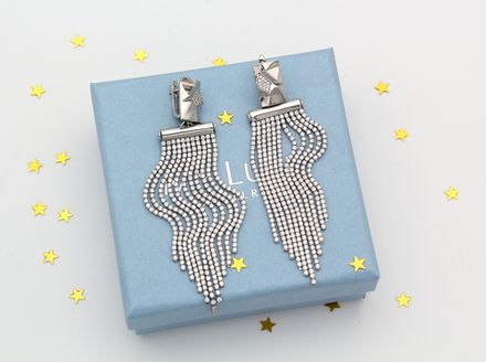 Набор для создания сережек "Шторки"