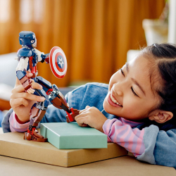 LEGO Marvel — сборная фигурка Капитана Америки 76258