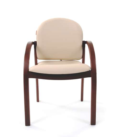 Офисное кресло Chairman    659    Россия     к.з. Терра 101 беж матовый/темный орех