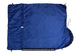 Спальный мешок-одеяло с подголовником "Северный десант" (зимний -20)