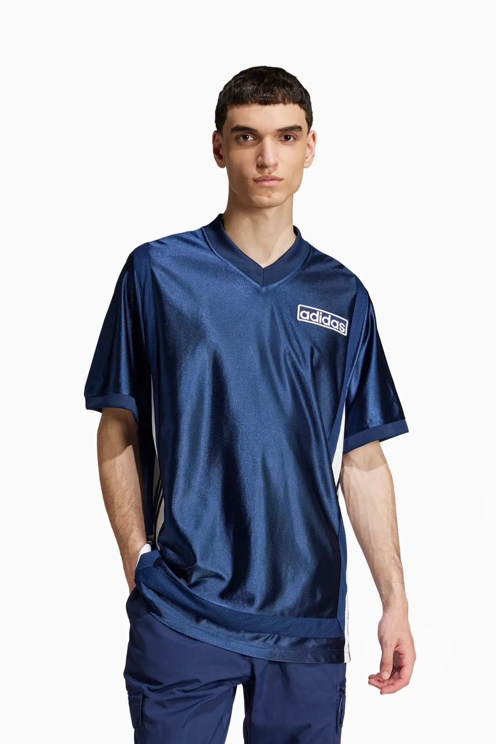 Футболка adidas Adibreak Jersey - темно-синий