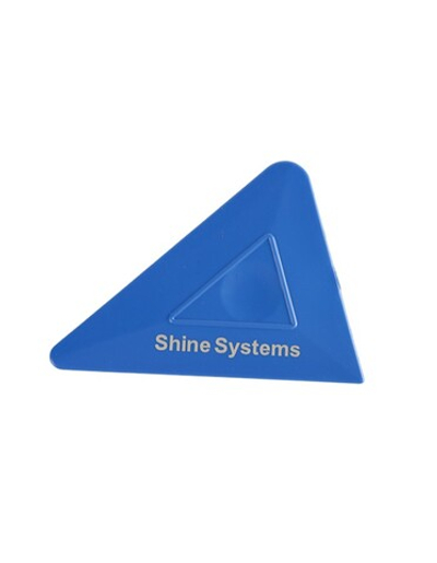 Shine Systems Треугольный ракель мягкий 7*5см