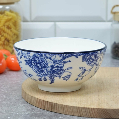 Бульонница 700мл 15см "Blue posy"