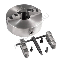 Патрон токарный 250мм 2-х кулачковый (K10-250) "YTUM UNIVERSAL" прям.и обр.кулачки