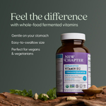 New Chapter, ферментированный витамин B12, 60 веганских таблеток