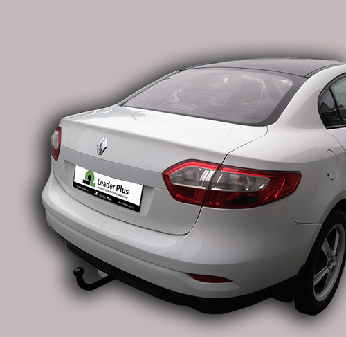 Фаркоп Лидер-Плюс для RENAULT FLUENCE 2009- с электрикой (Smart) и сертифкатом в комплекте арт.(R120-A)