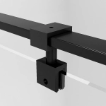 Душевой уголок Niagara Nova NG-6831-34BLACK 90х90 стекло прозрачное/профиль черный матовый