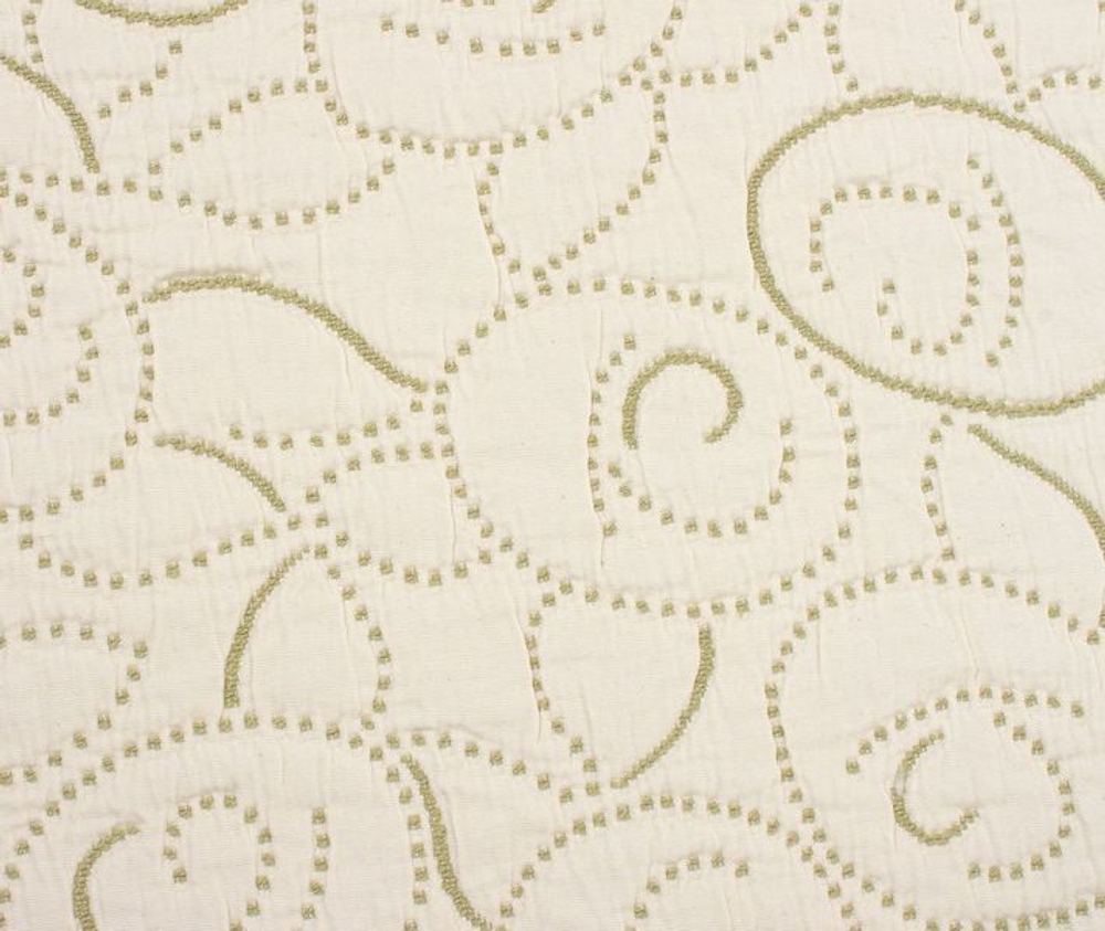 Покрывало 240х260 Luxberry Milano зеленое Португалия фрагмент