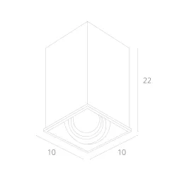 Точечный накладной светильник Arte Lamp