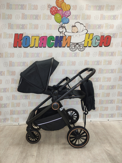 Коляска модульная Farfello Liberty 3в1 Black magic