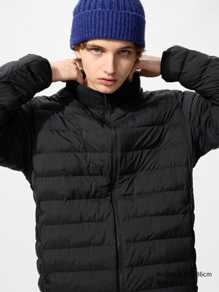 UNIQLO Куртка PUFFERTECH, черный