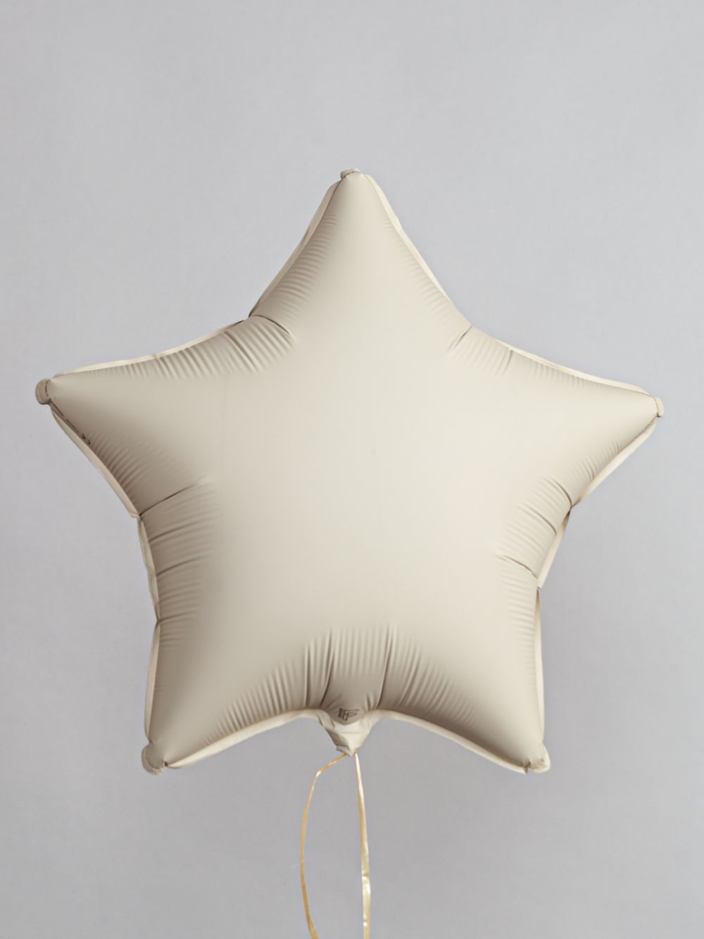 F Шар (18''/46 см) Звезда, Кремовый Латте, Матовый (БГ-17) 