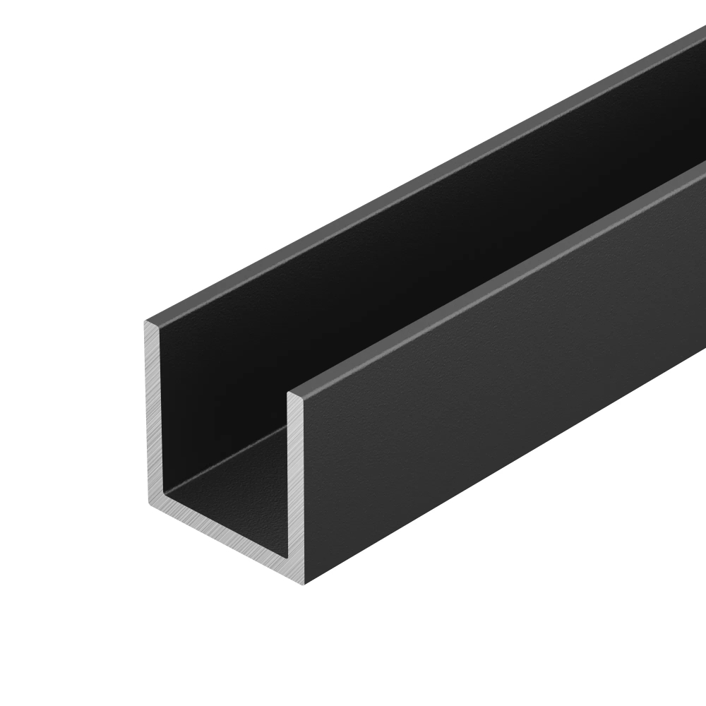 Профиль П-образный TECH-1515-3000 BLACK (Arlight, Алюминий) 063116