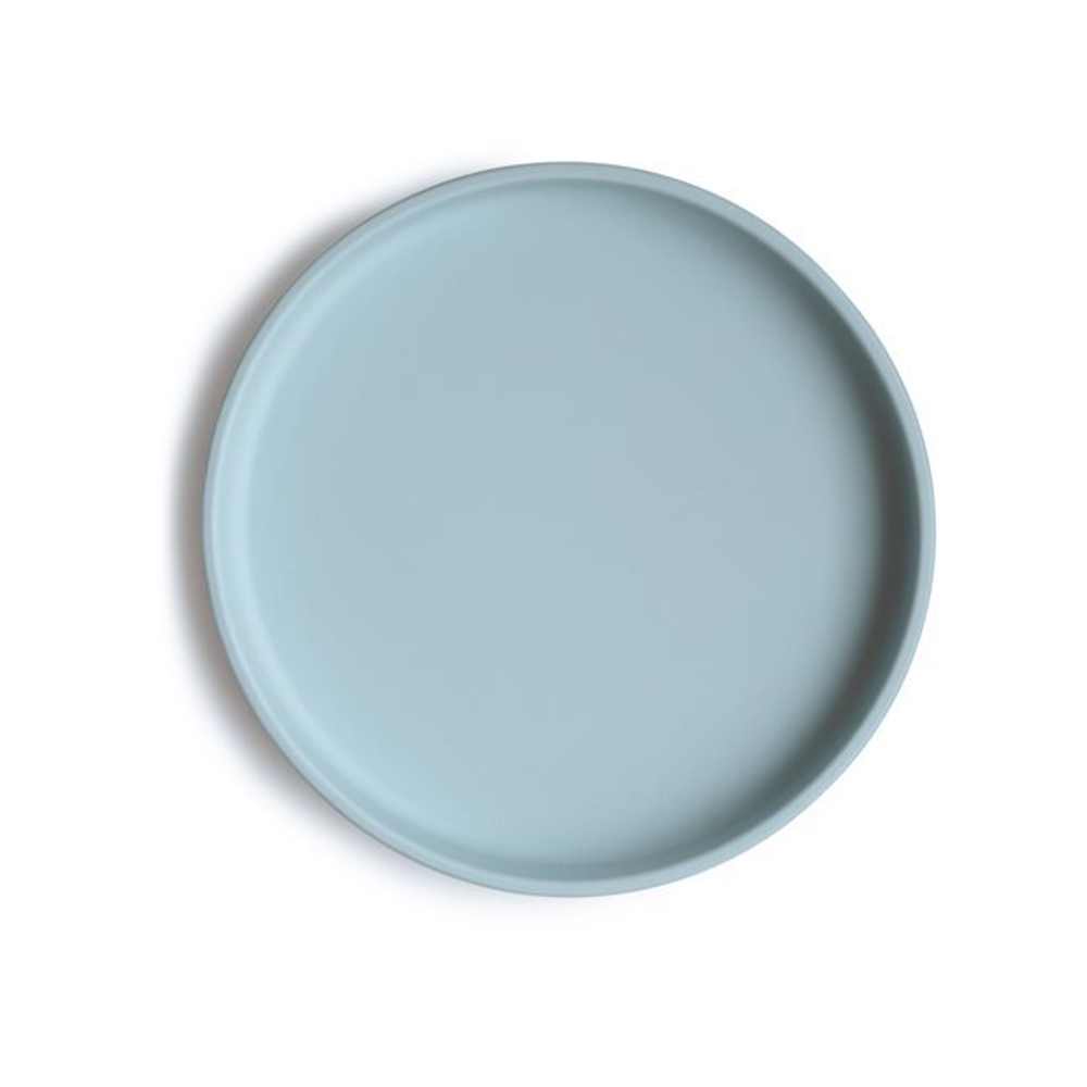 Силиконовая тарелка на присоске Powder Blue