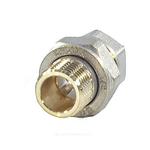 Соединитель латунь никель американка Ду 40 (1 1/2") прямой ВР/НР 9013 ГОСТ 32585-2013 Aquasfera 9013-05