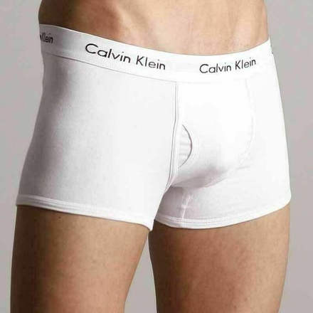 Мужские трусы боксеры белые Calvin Klein 365 White