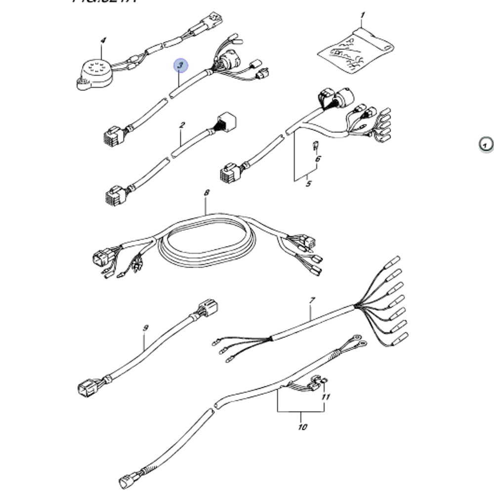 Провод Suzuki 36620-93J30-000.