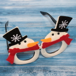 Очки карнавальные «Снеговичок»