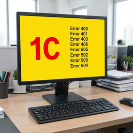 Ошибки работы 1С с интернетом и сервисами